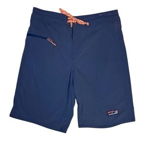 Patagonia Men's Navy Wavefarer Board Shorts